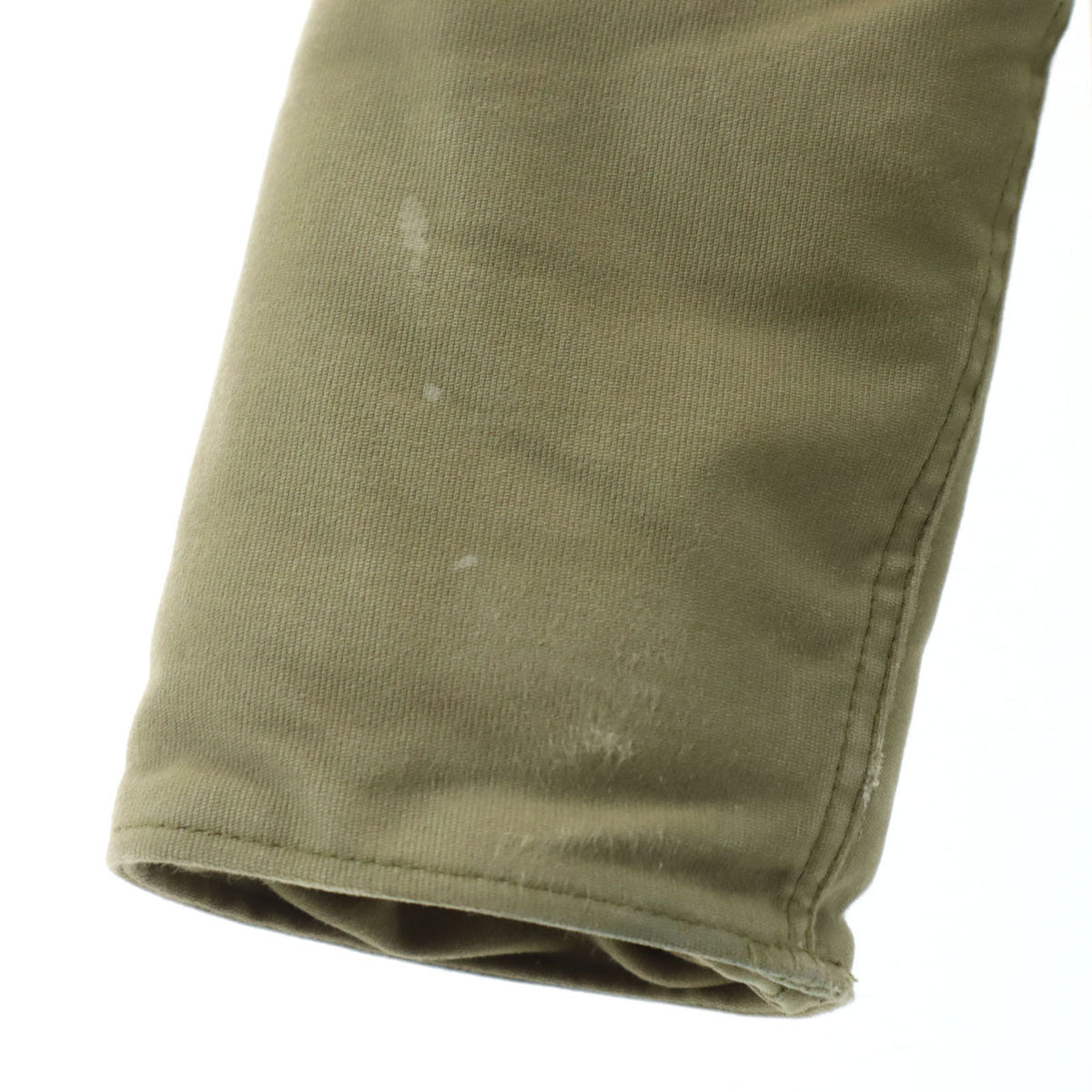 HOUSTON ヒューストン 日本製 N-1デッキ ジャケット 40 カーキ 裏ボア メンズ