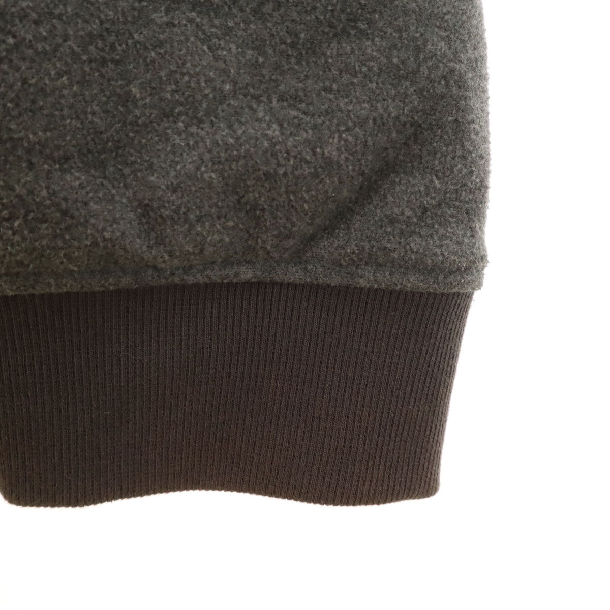 NO ID. ノーアイディ ライダースジャケット 1 グレー系 裏キルティング メンズ