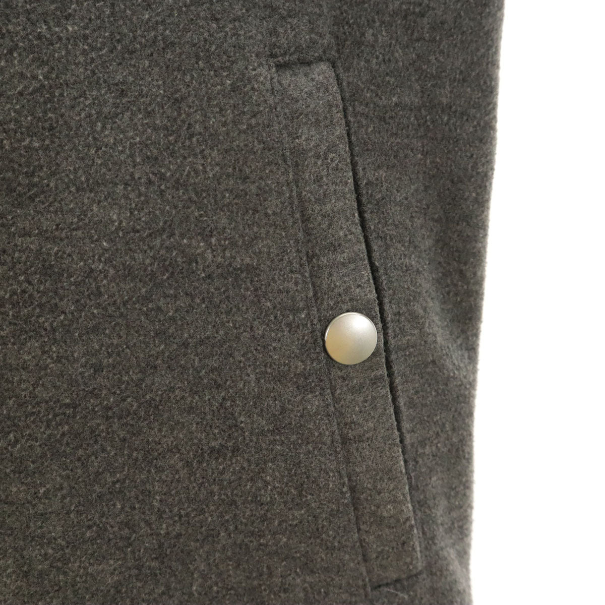 NO ID. ノーアイディ ライダースジャケット 1 グレー系 裏キルティング メンズ