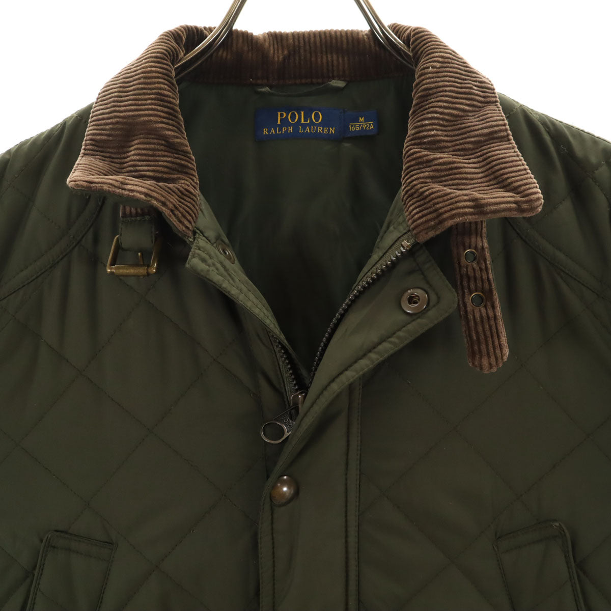 POLO RALPH LAUREN ポロラルフローレン キルティングジャケット M カーキ メンズ