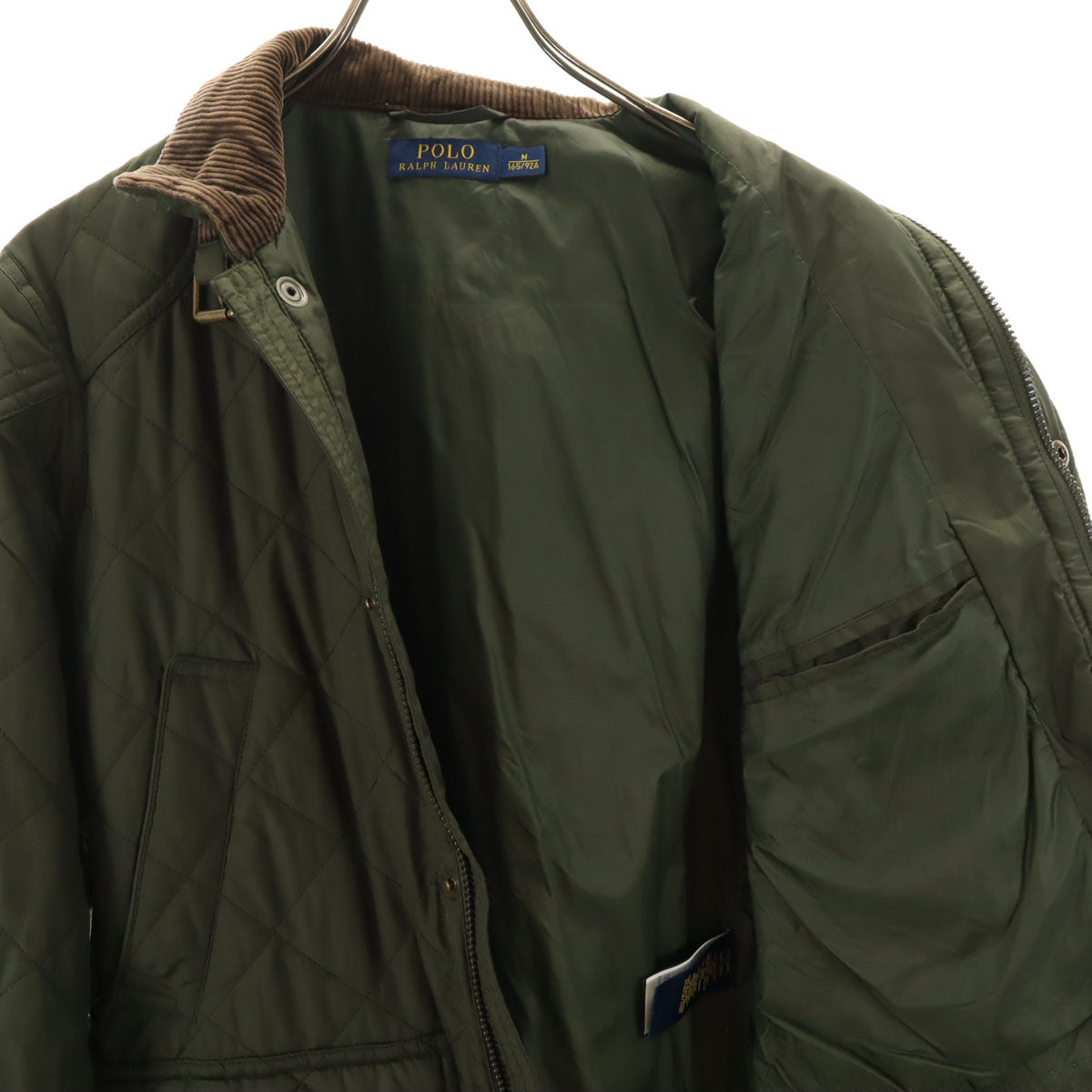 POLO RALPH LAUREN ポロラルフローレン キルティングジャケット M カーキ メンズ