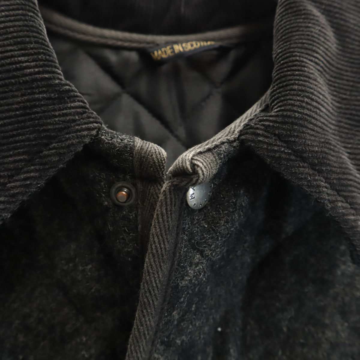 Mackintosh マッキントッシュ スコットランド ウールジャケット 36 グレー メンズ