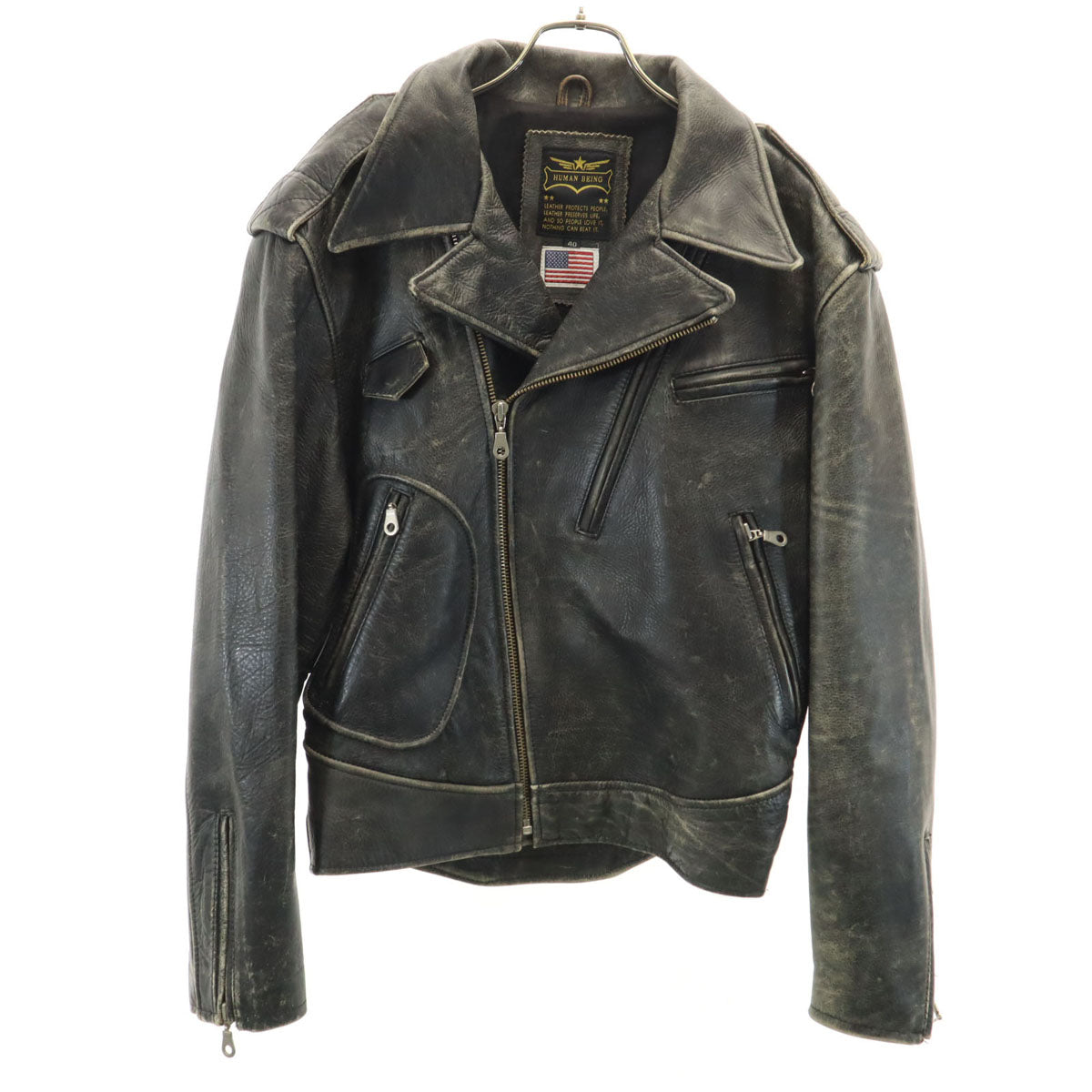 vintage ライダースジャケット Rare 50s 60s Langlitz Columbia Leather Jacket Petite Ladies Large