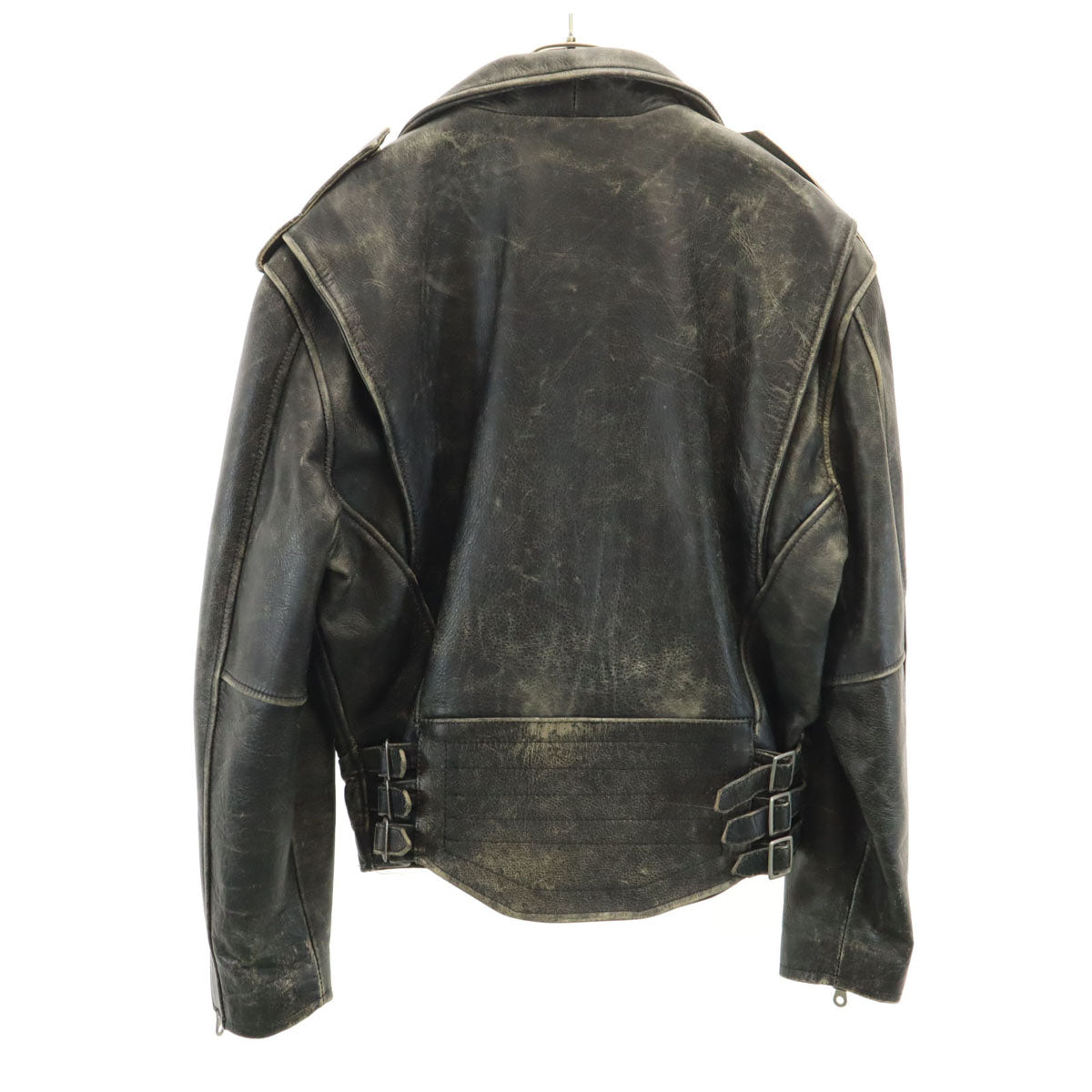 HUMAN BEING ヒューマンビーイング 90s オールド ライダースジャケット 40 ブラック系 メンズ