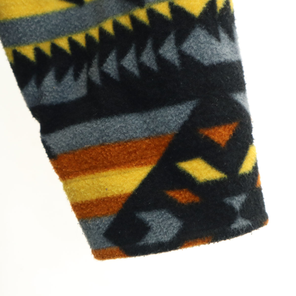 Levi's リーバイス 90s オールド ネイティブ インディアン柄 フリースジャケット M グレー系 タロンジップ 中綿 メンズ