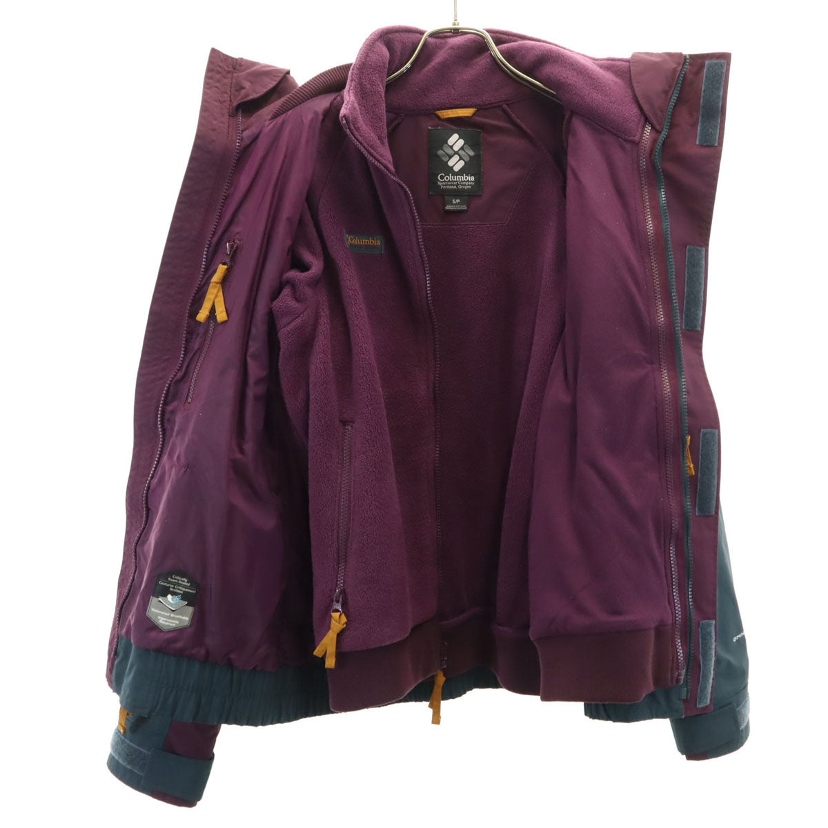 Columbia コロンビア バガブー インターチェンジ ジャケット S ネイビー ライナー付き アウトドア メンズ