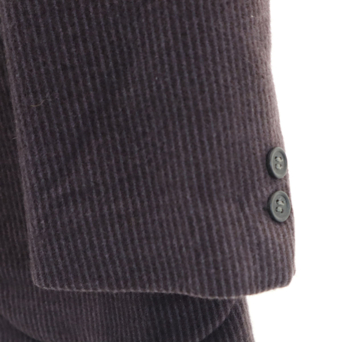 LANVIN ランバン 90s ウールブレンド オールド ストライプ テーラードジャケット 48-35 パープル系 メンズ