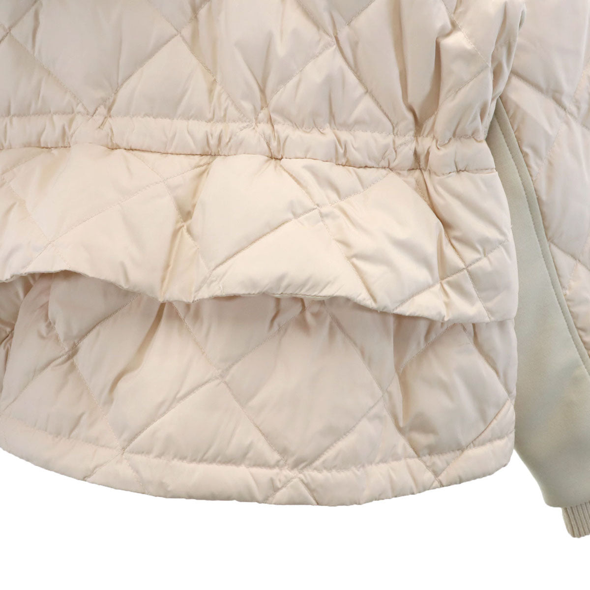 Diagram ダイアグラム フーディ ダウンジャケット 36 ベージュ レディース