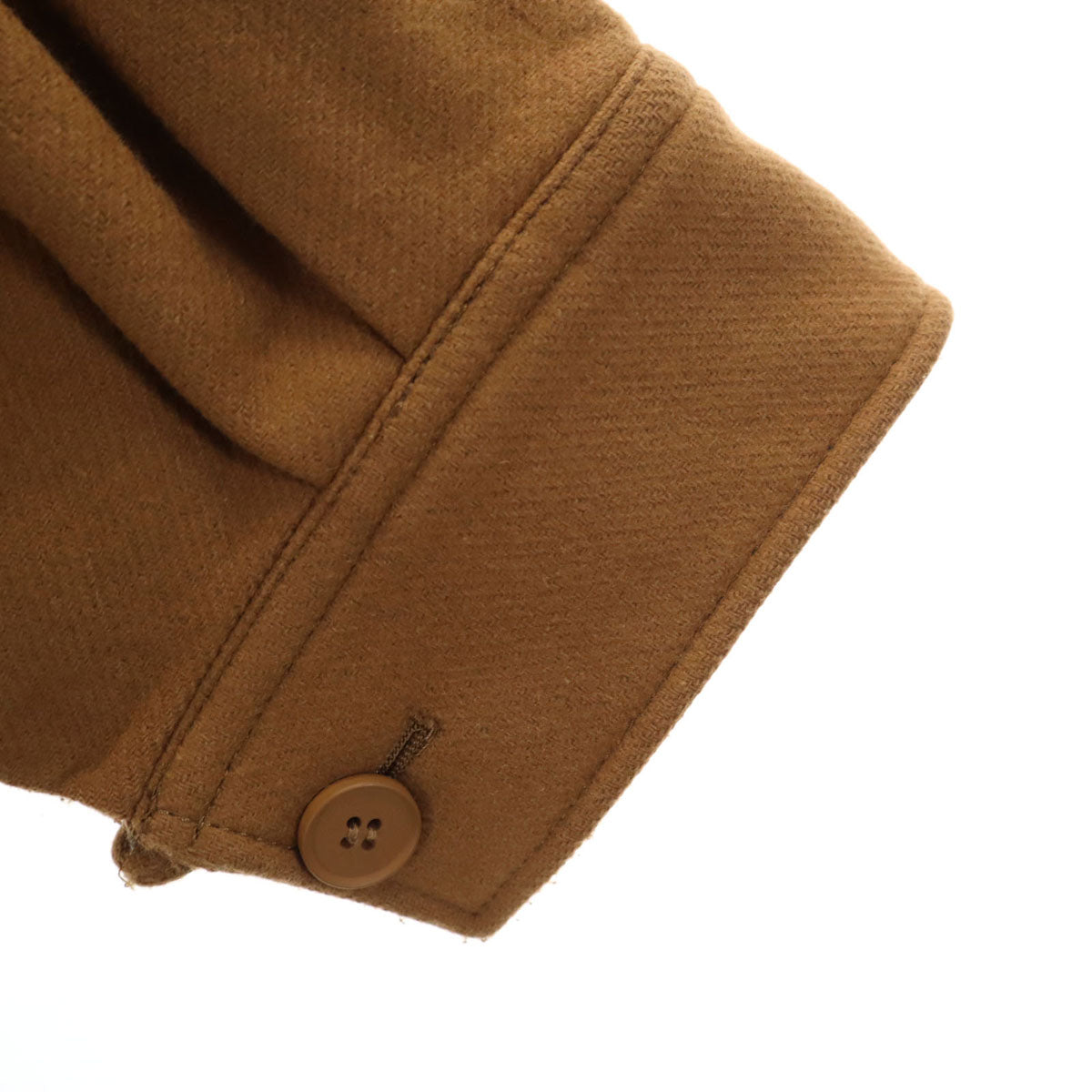 美品 STUNNING LURE スタニングルアー ウールコート 0 ブラウン系 レディース