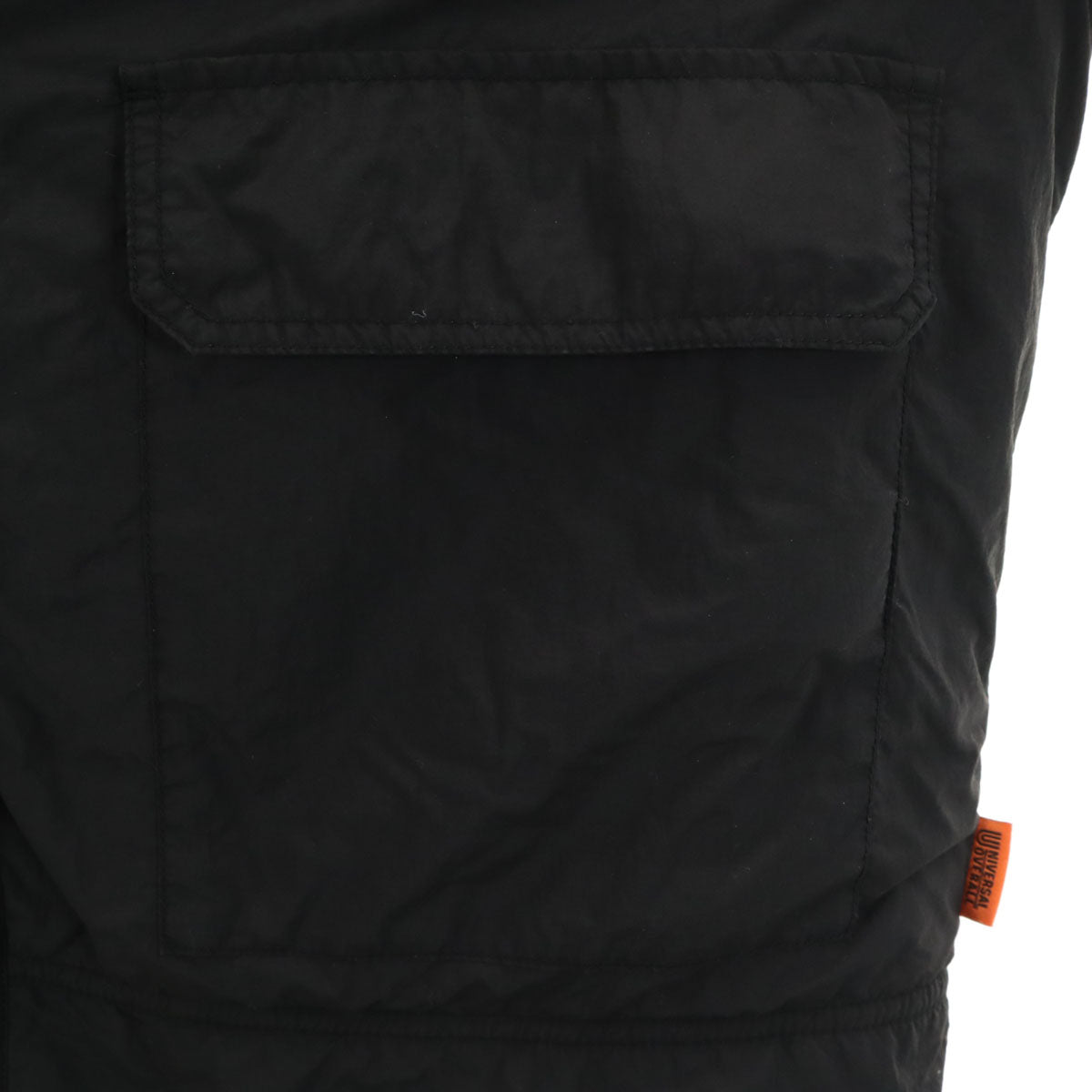 UNIVERSAL OVERALL ユニバーサルオーバーオール ボア ブルゾン F ブラック リバーシブル レディース