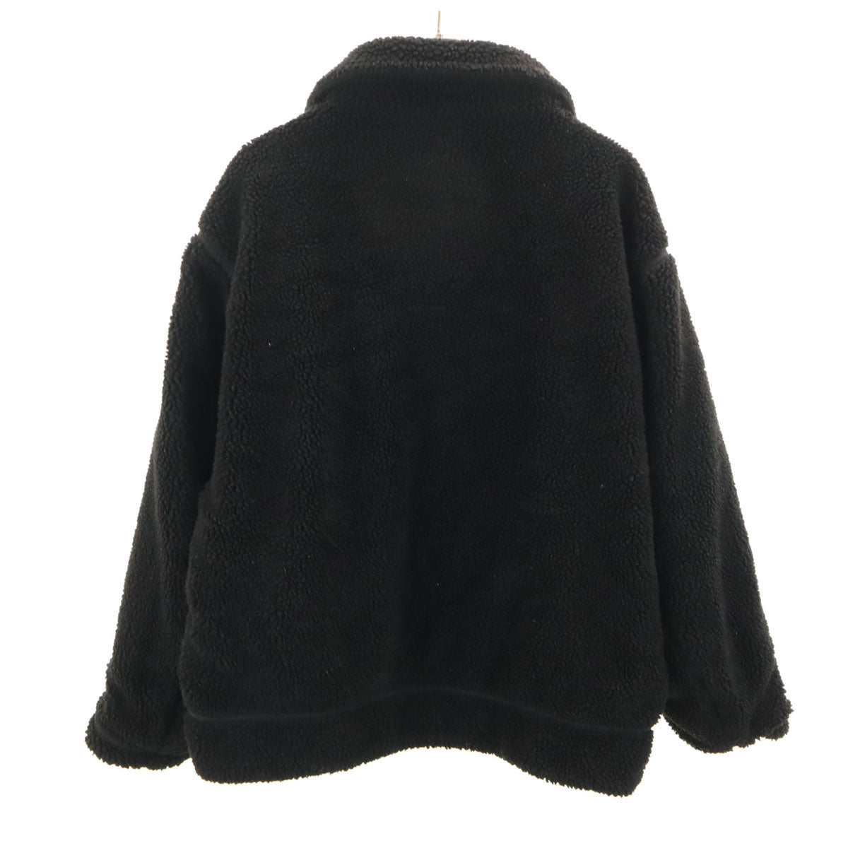 UNIVERSAL OVERALL ユニバーサルオーバーオール ボア ブルゾン F ブラック リバーシブル レディース