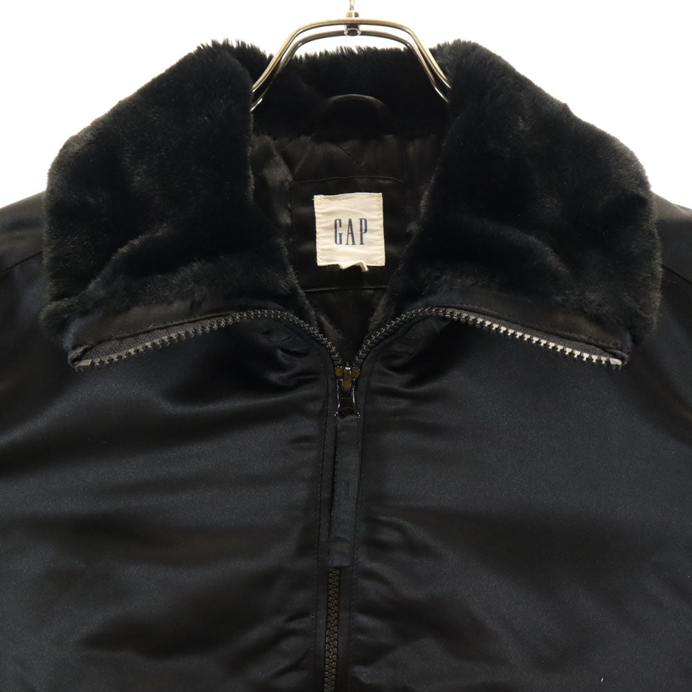GAP ギャップ フライトジャケット S ブラック 中綿入り レディース