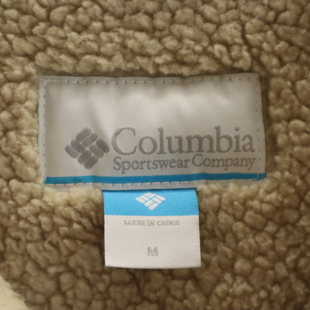 美品 Columbia コロンビア デニム マウンテンジャケット M インディゴ 中綿 アウトドア メンズ