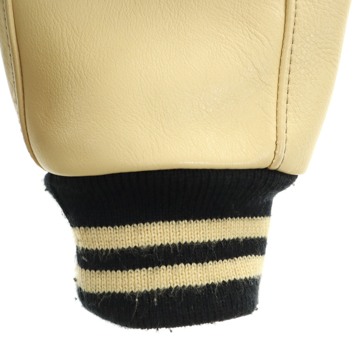 VAN JACKET ヴァンヂャケット 日本製 スタジャン LL ネイビー 袖レザー メンズ