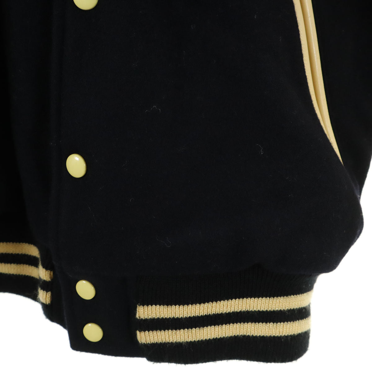 VAN JACKET ヴァンヂャケット 日本製 スタジャン LL ネイビー 袖レザー メンズ