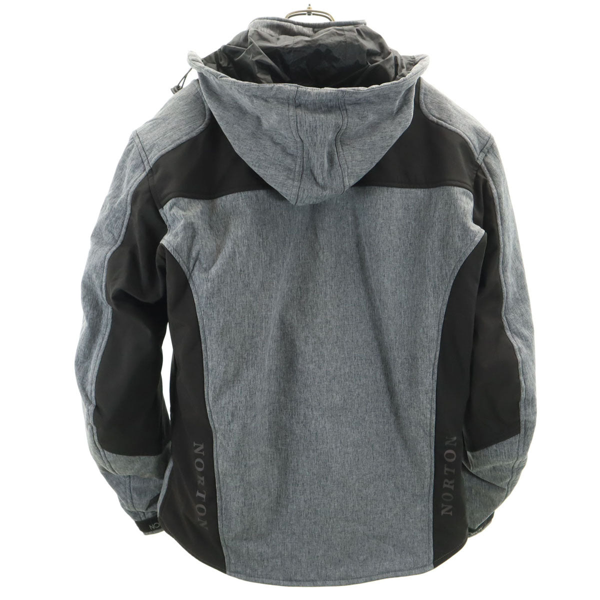 Norton ノートン バイク ジャケット LL グレー メンズ