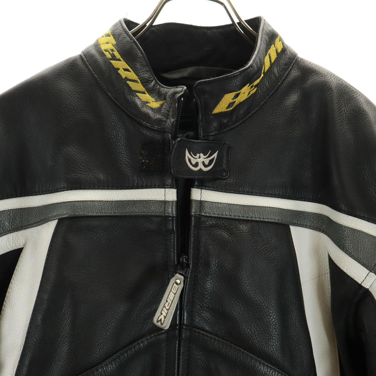 BERIK ベリック バイク ジャケット 上下 セットアップ 52 ブラック ライナー付き メンズ