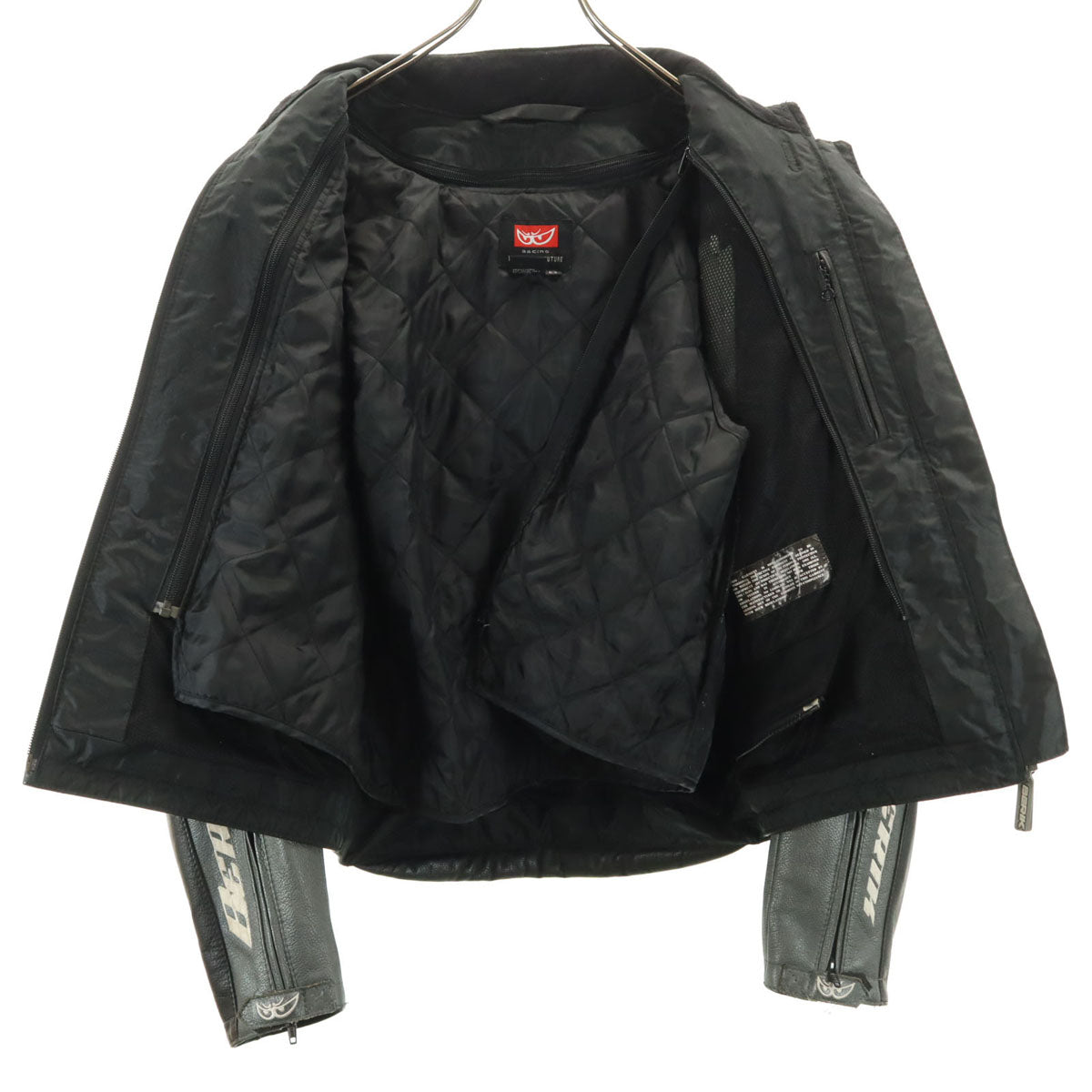 BERIK ベリック バイク ジャケット 上下 セットアップ 52 ブラック