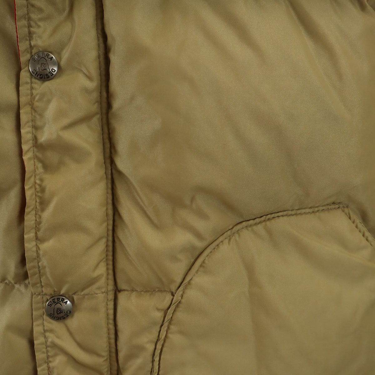 SIERRA DESIGNS シエラデザインズ アメリカ製 ダウンジャケット M ベージュ メンズ