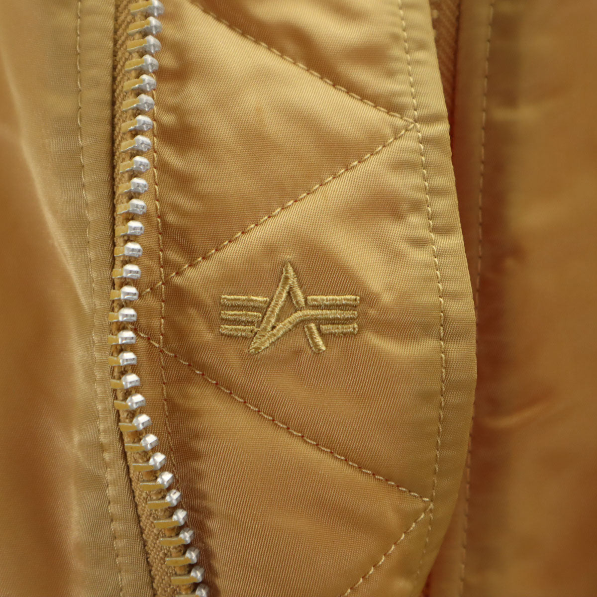 ALPHA INDUSTRIES INC アルファインダストリーズ MA-1 ブルゾン S ベージュ系 メンズ