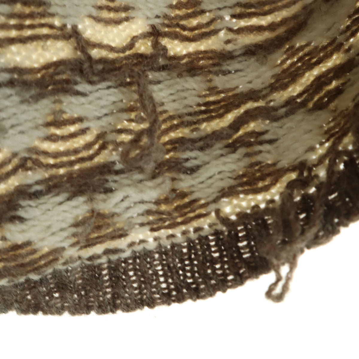 Rapaki Mahana 90s ニュージーランド製 オールド 総柄 長袖 セーター 42 生成り ニット メンズ