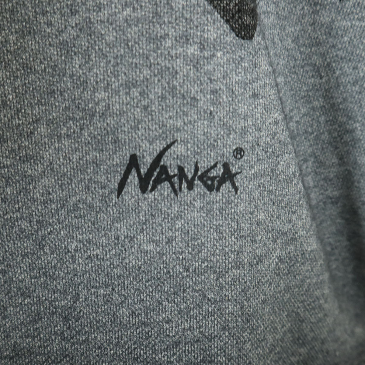 NANGA ナンガ 長袖 スウェットパーカー S チャコールグレー メンズ