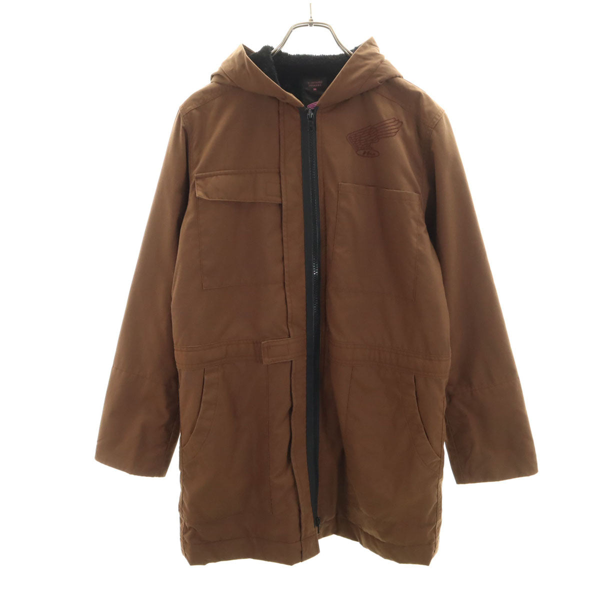 SHINICHIRO ARAKAWA シンイチロウアラカワ ホンダ HONDA コラボ 日本製 ナイロンジャケット M ブラウン メンズ