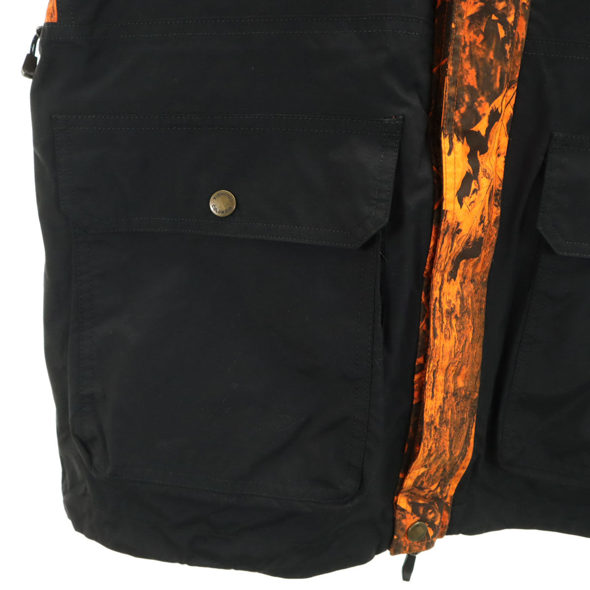 Columbia コロンビア スノーボード ナイロンジャケット M オレンジ アウトドア メンズ