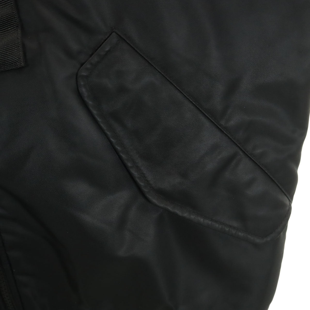 UNIQLO +J ユニクロ プラスジェイ ハイブリッドダウンオーバーサイズMA-1 ブルゾン S ブラック メンズ