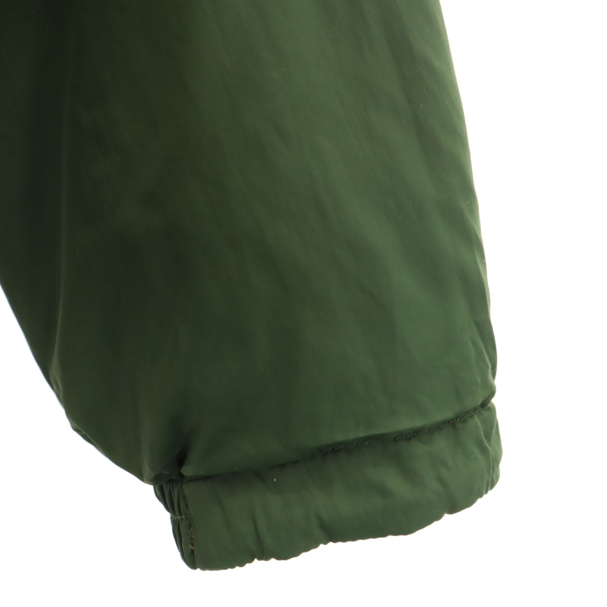 未使用 mont-bell モンベル サーマランド 中綿ジャケット L グリーン 収納袋付き リバーシブル メンズ