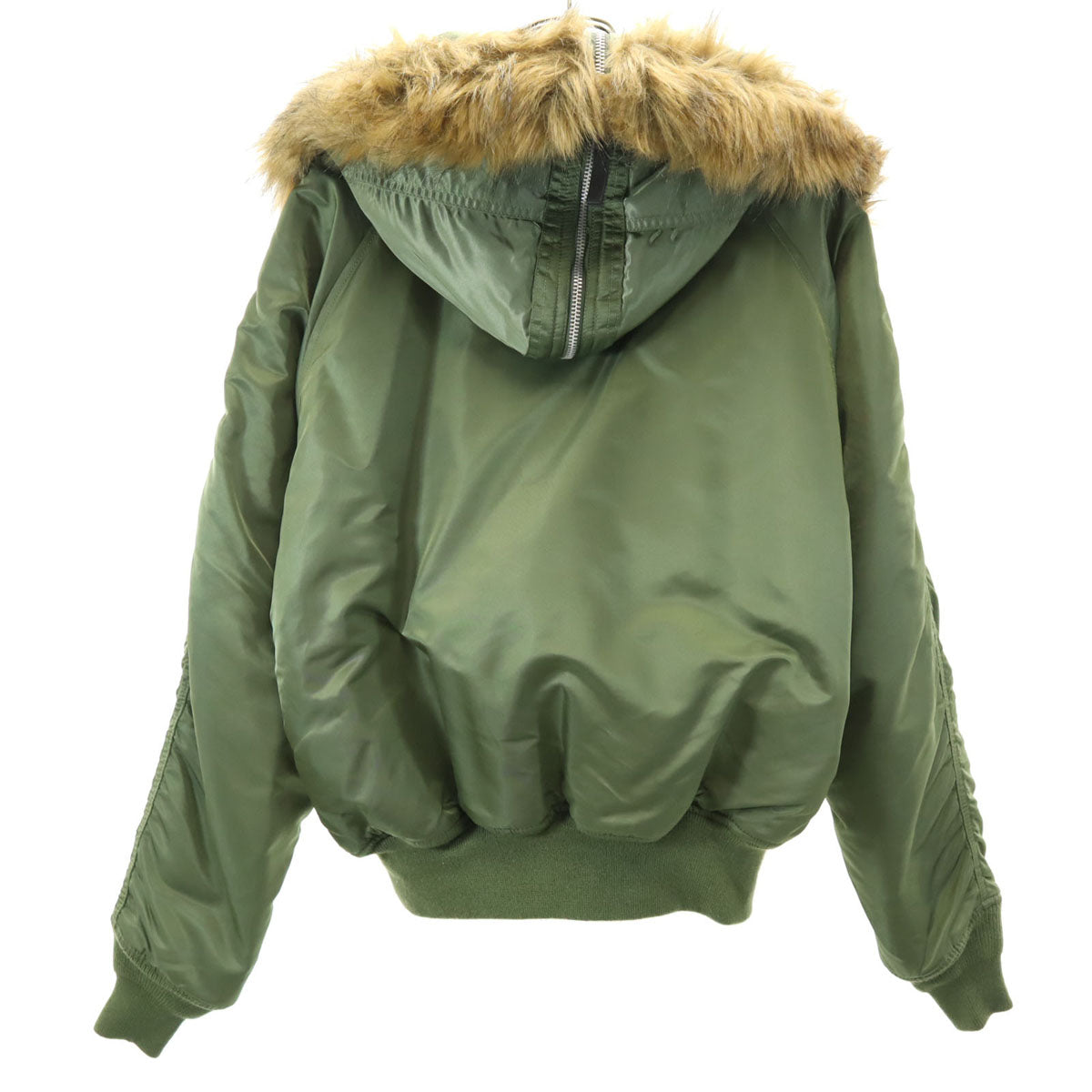 ALPHA アルファ N-2B フライトジャケット XS オリーブ系 中綿 メンズ