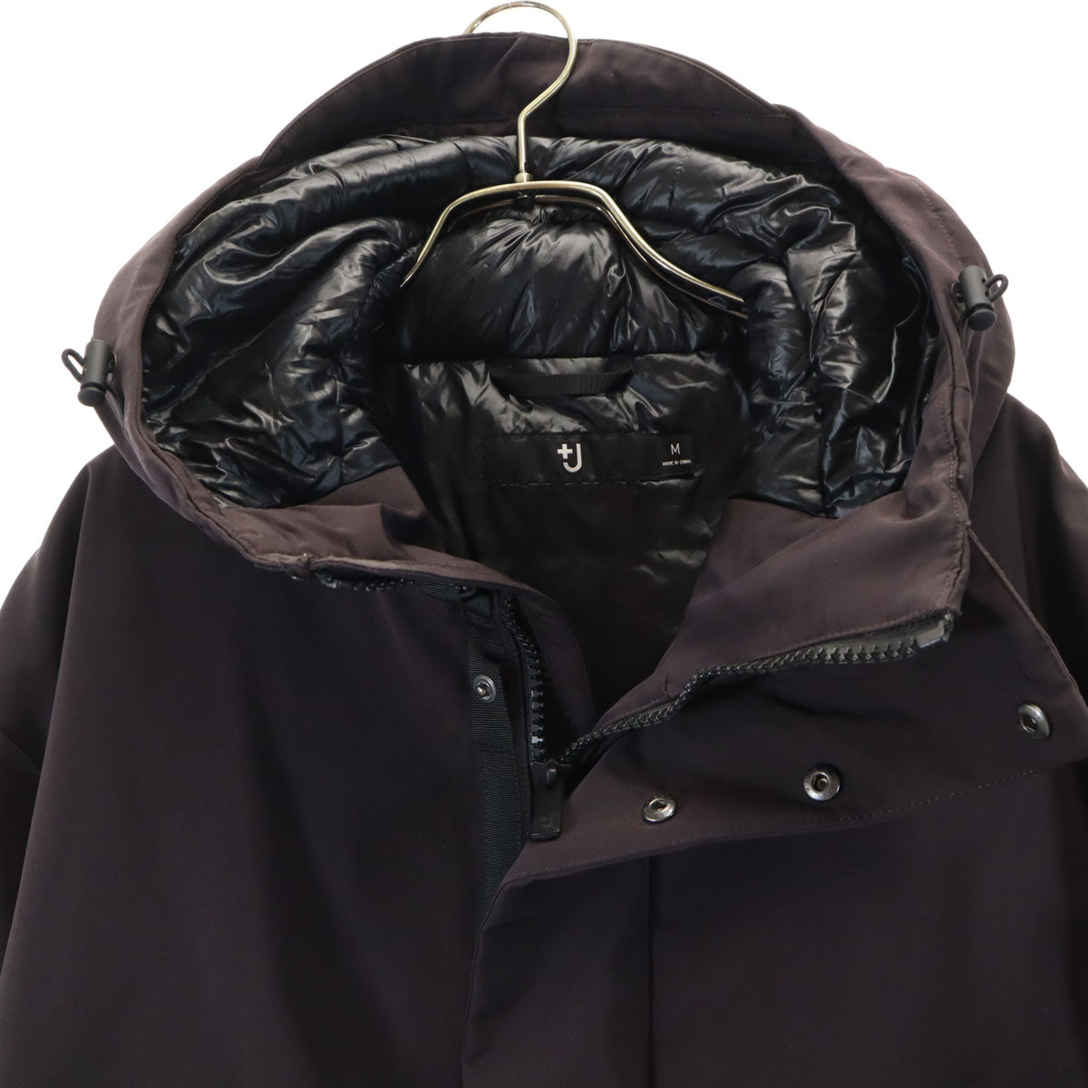 【美品】ユニクロ プラスジェイ　ハイブリッドダウンジャケット UNIQLO +J ユニクロ プラスジェイ ハイブリッド ダウンジャケット M