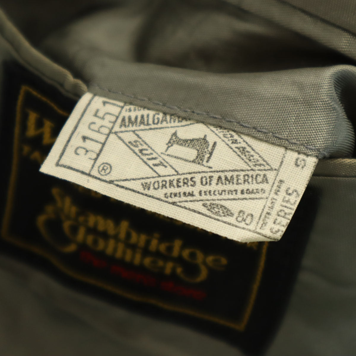 WICKHAM 70s 80s ヴィンテージ ヘリンボーン柄 ハリスツイード生地 テーラードジャケット グレー Harris Tweed メンズ