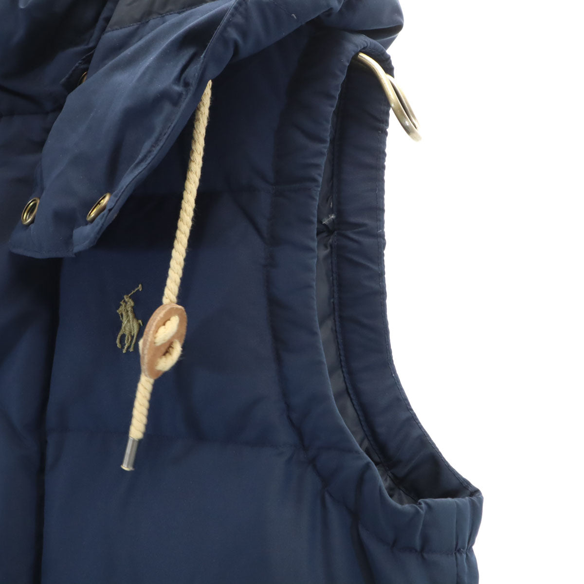 POLO RALPH LAUREN ポロラルフローレン ダウンベスト XS ネイビー