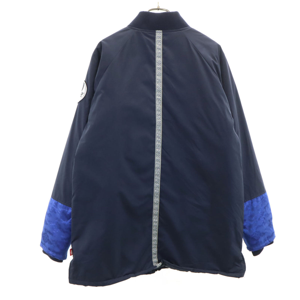 PUNK DRUNKERS パンクドランカーズ チャイナ風 ブルゾン M ネイビー 中綿 メンズ