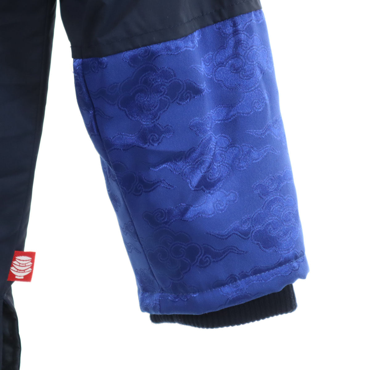 PUNK DRUNKERS パンクドランカーズ チャイナ風 ブルゾン M ネイビー 中綿 メンズ