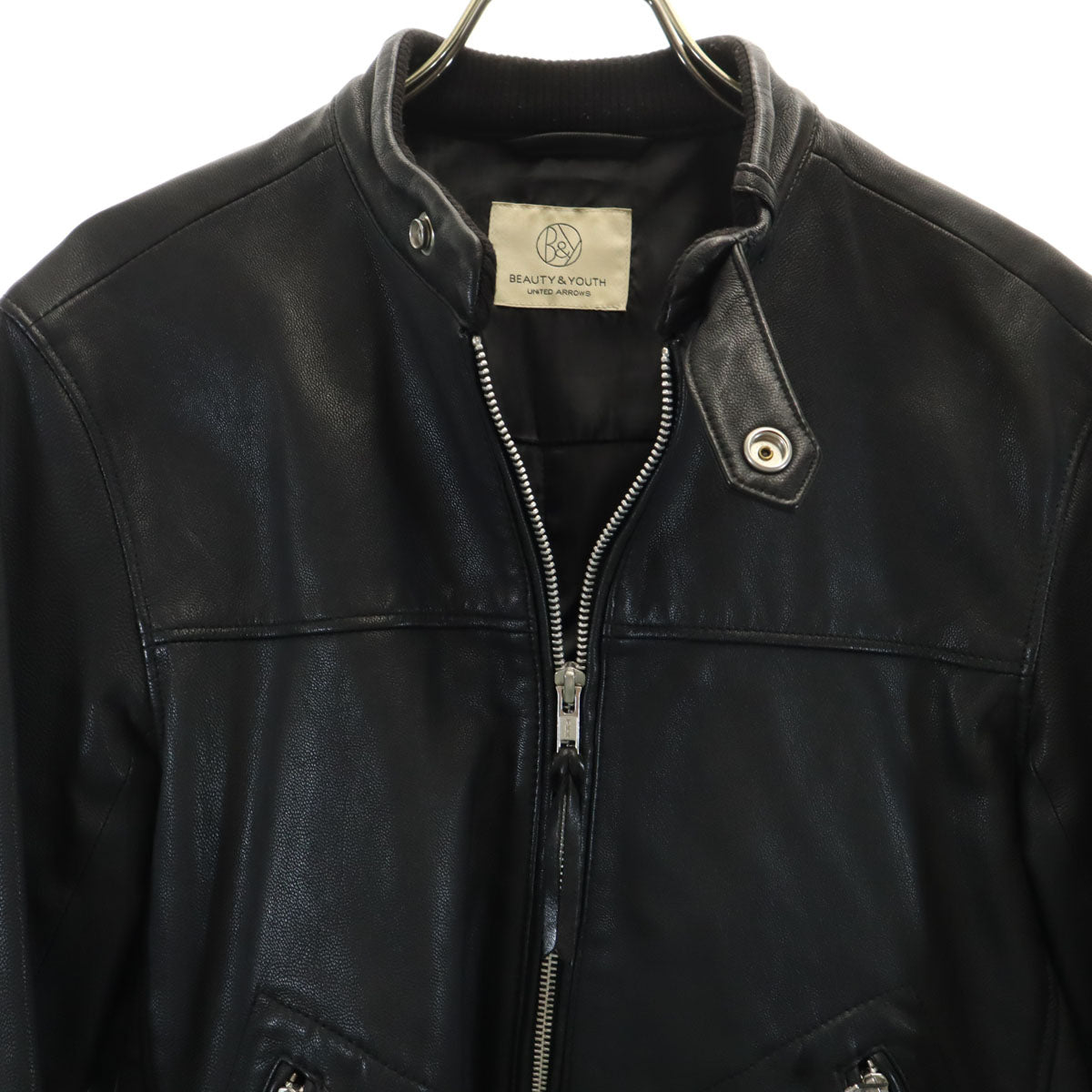 BEAUTY＆YOUTH UNITED ARROWS ビューティーアンドユース ユナイテッドアローズ ライダースジャケット M ブラック メンズ