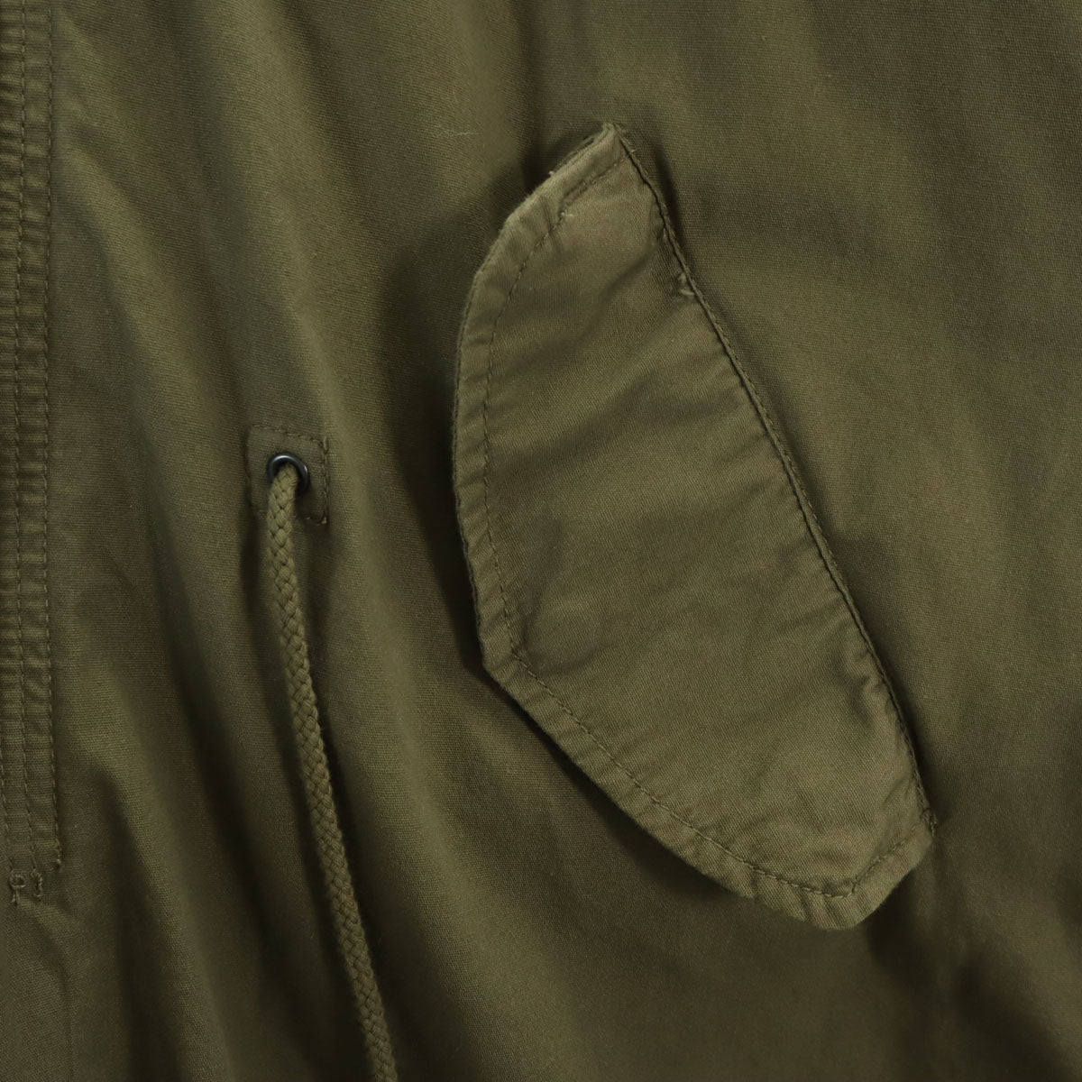 HOUSTON ヒューストン M-51 ライナー付き モッズコート XXS カーキ メンズ