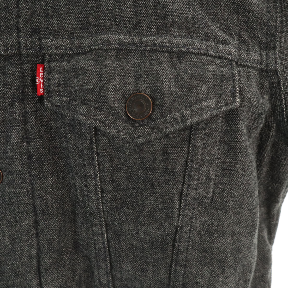 Levi's リーバイス シェルパトラッカー ジャケット S グレー メンズ