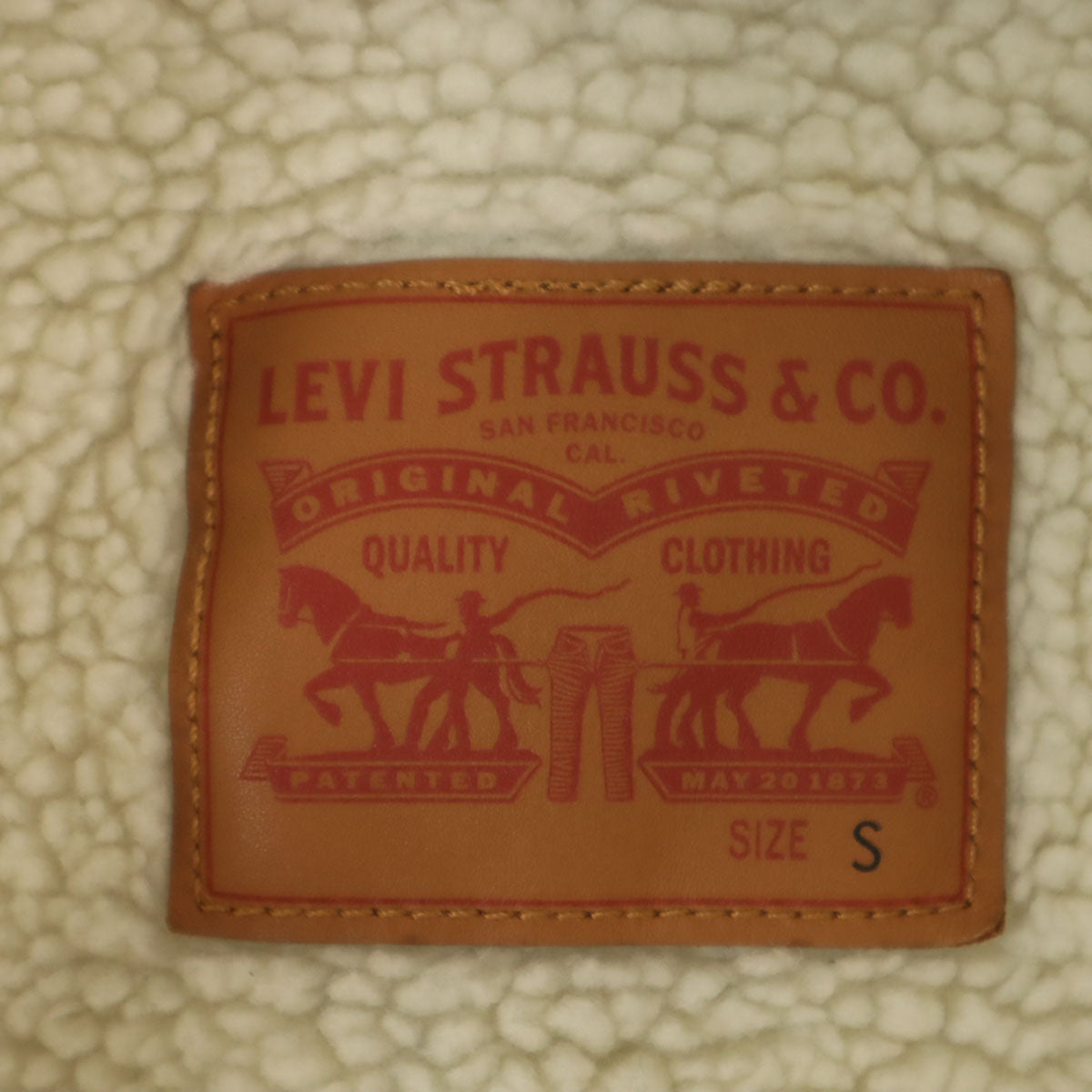 Levi's リーバイス シェルパトラッカー ジャケット S グレー メンズ