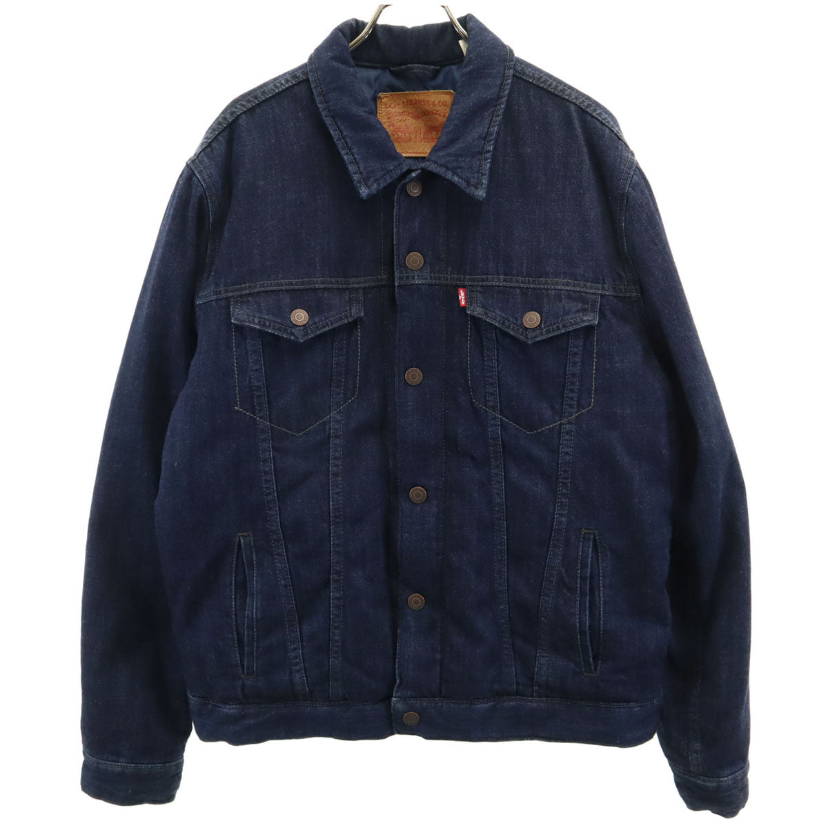 Levi's × BOSS 非売品　リーバイス　ボスジャン　Lサイズ レア　珍品 中古・古着通販】LEVI'S (リーバイス) BOSS (ボス) デニムジャケット