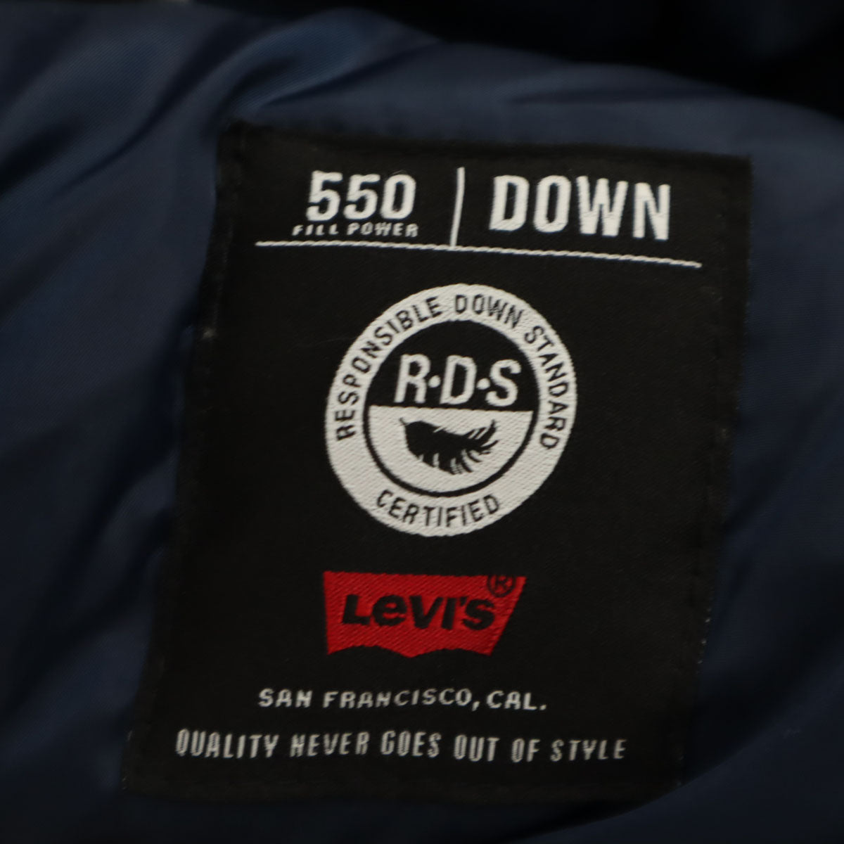 Levi's リーバイス デニムジャケット L 裏ダウン メンズ