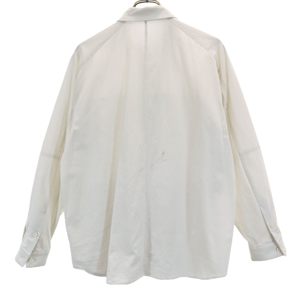 ヤマウチ 日本製 長袖 シャツ 3 白 メンズ