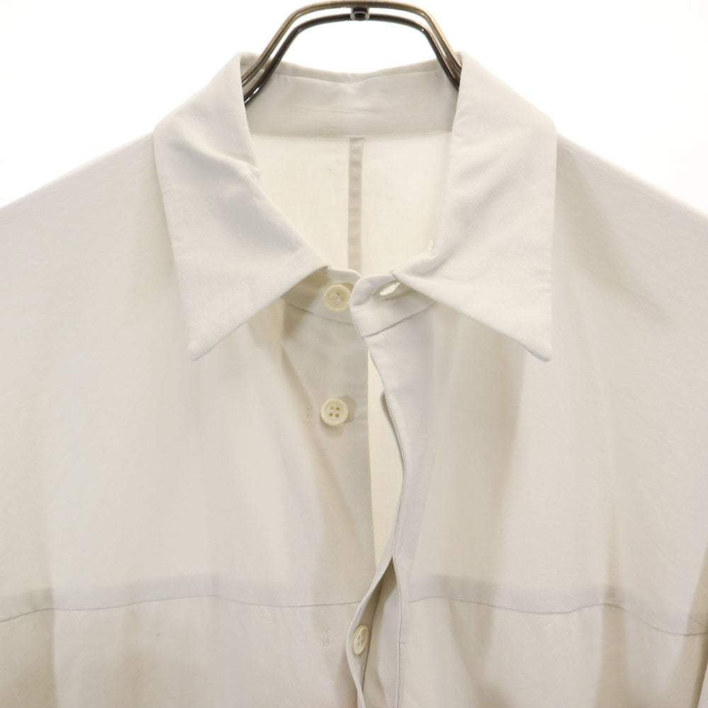 ヤマウチ 日本製 長袖 シャツ 3 白 メンズ