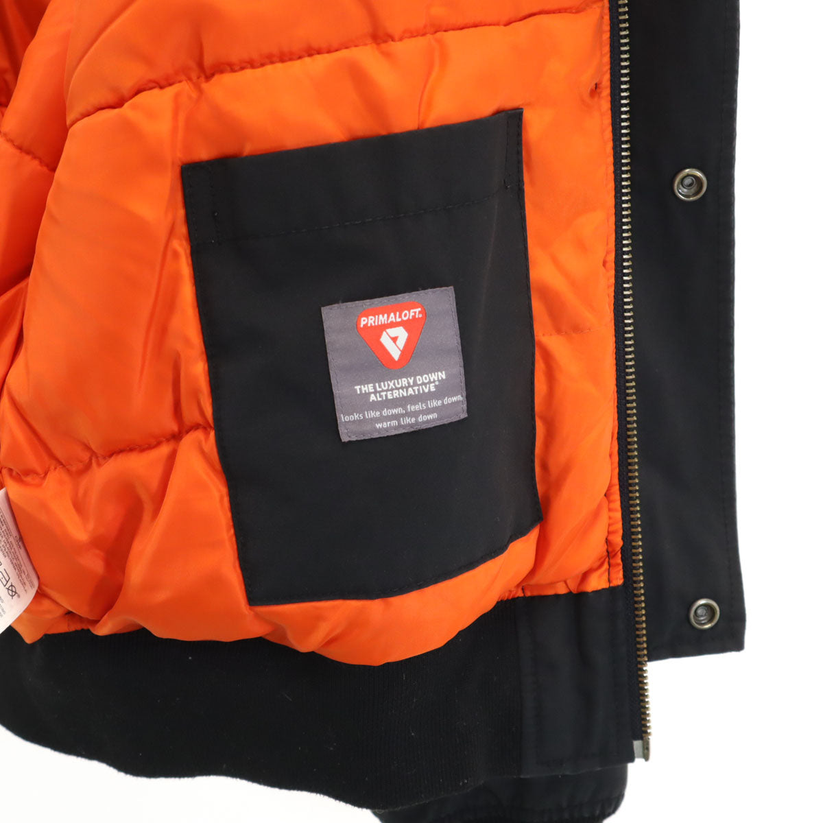 GAP ギャップ プリマロフト 中綿ジャケット S ブラック メンズ