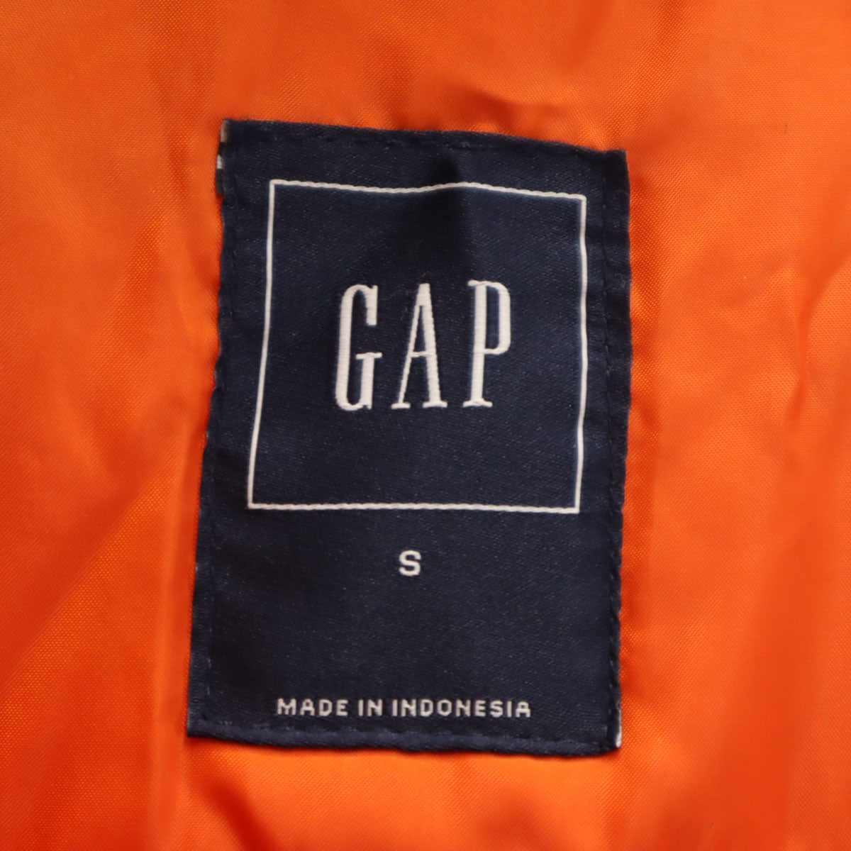 GAP ギャップ プリマロフト 中綿ジャケット S ブラック メンズ