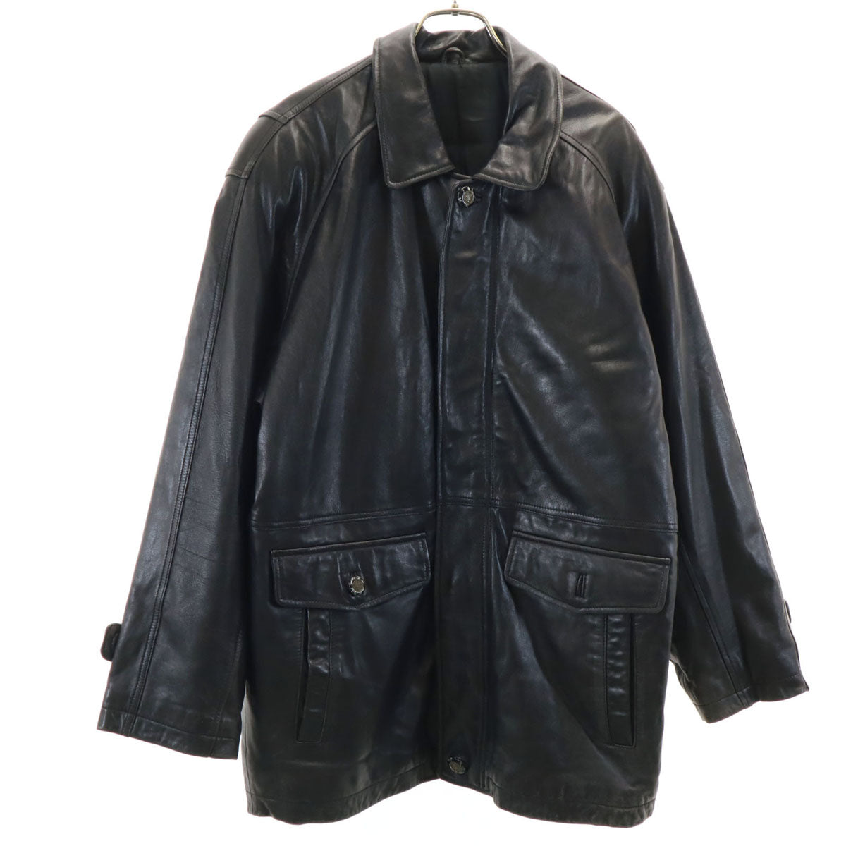 CLIENTI UOMO レザージャケット M ブラック メンズ