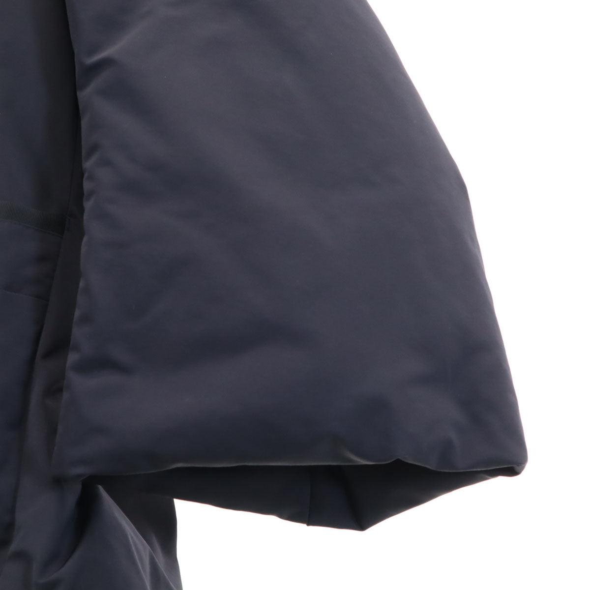 美品 UNIQLO +J ユニクロ プラスジェイ ハイブリッド ダウンジャケット XXL ネイビー ビッグサイズ レディース