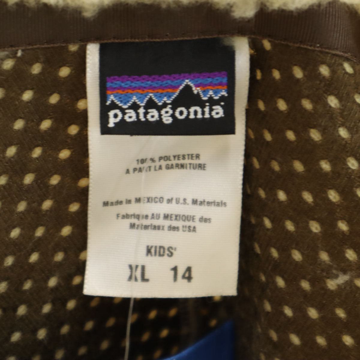 patagonia パタゴニア 2006年製 レトロX フリースジャケット XL クリーム系 アウトドア 65563F6 キッズ