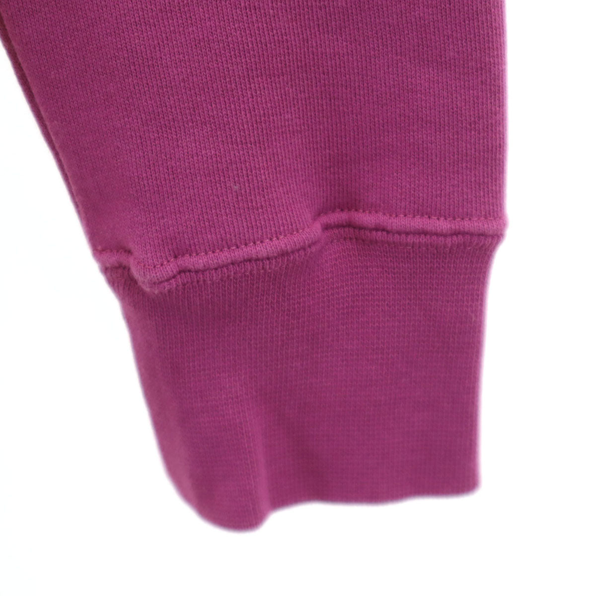 MARC JACOBS マークジェイコブス ポルトガル製 長袖 スウェット トレーナー XS ピンクパープル 裏起毛 メンズ